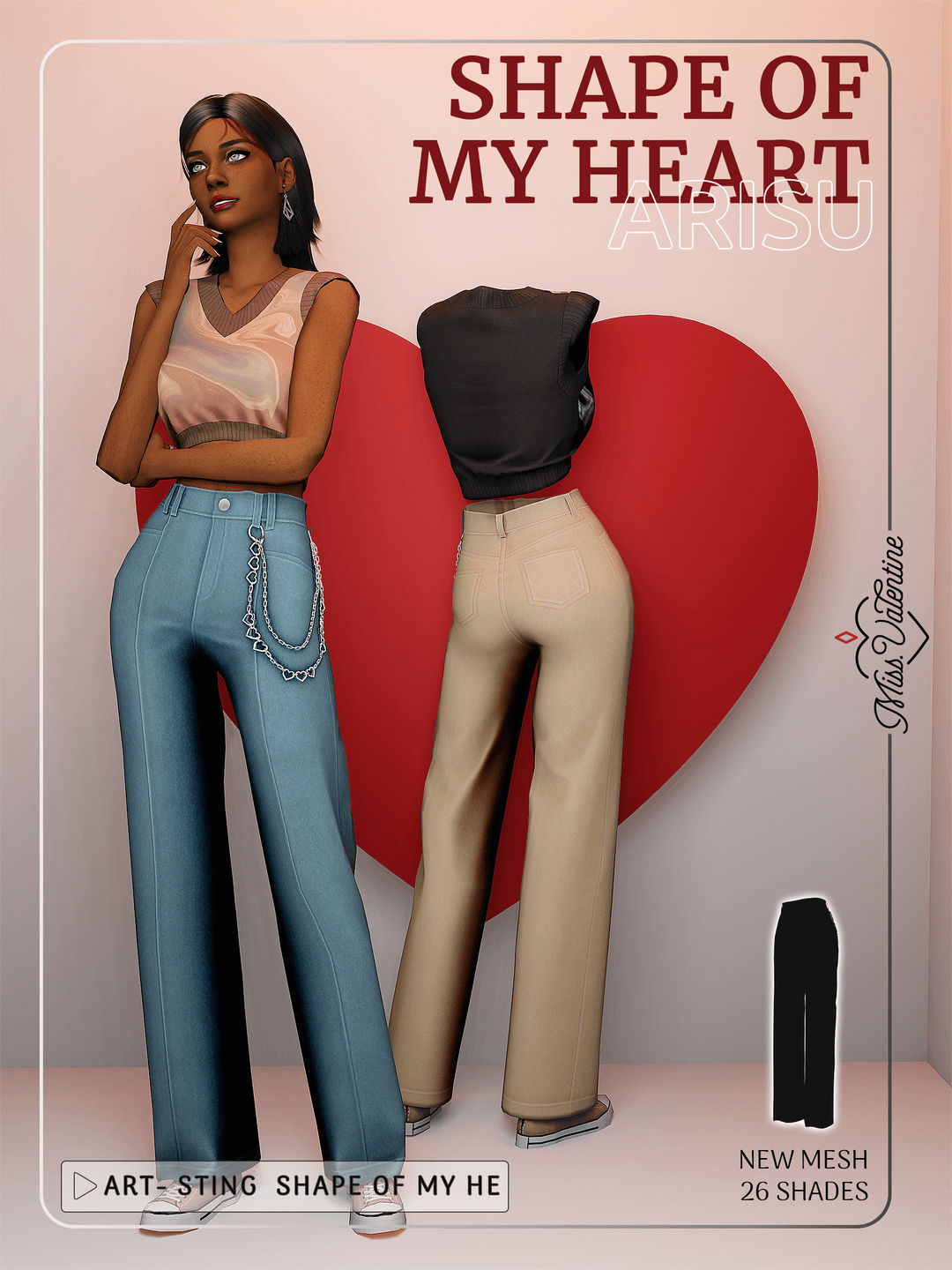 Скриншот мода Брюки Arisu Pants